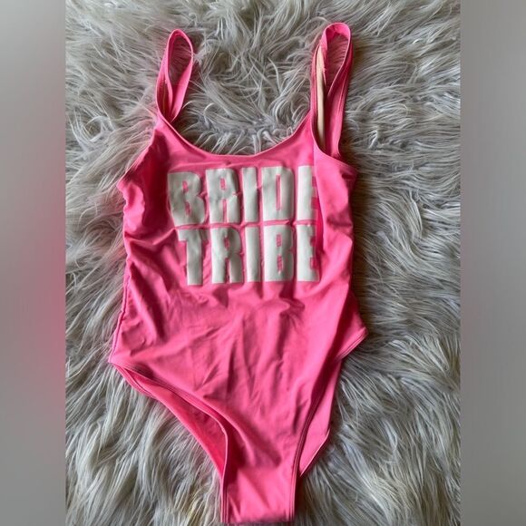 Bride Tribe One Piece Swimsuit - Picture 1 of 4